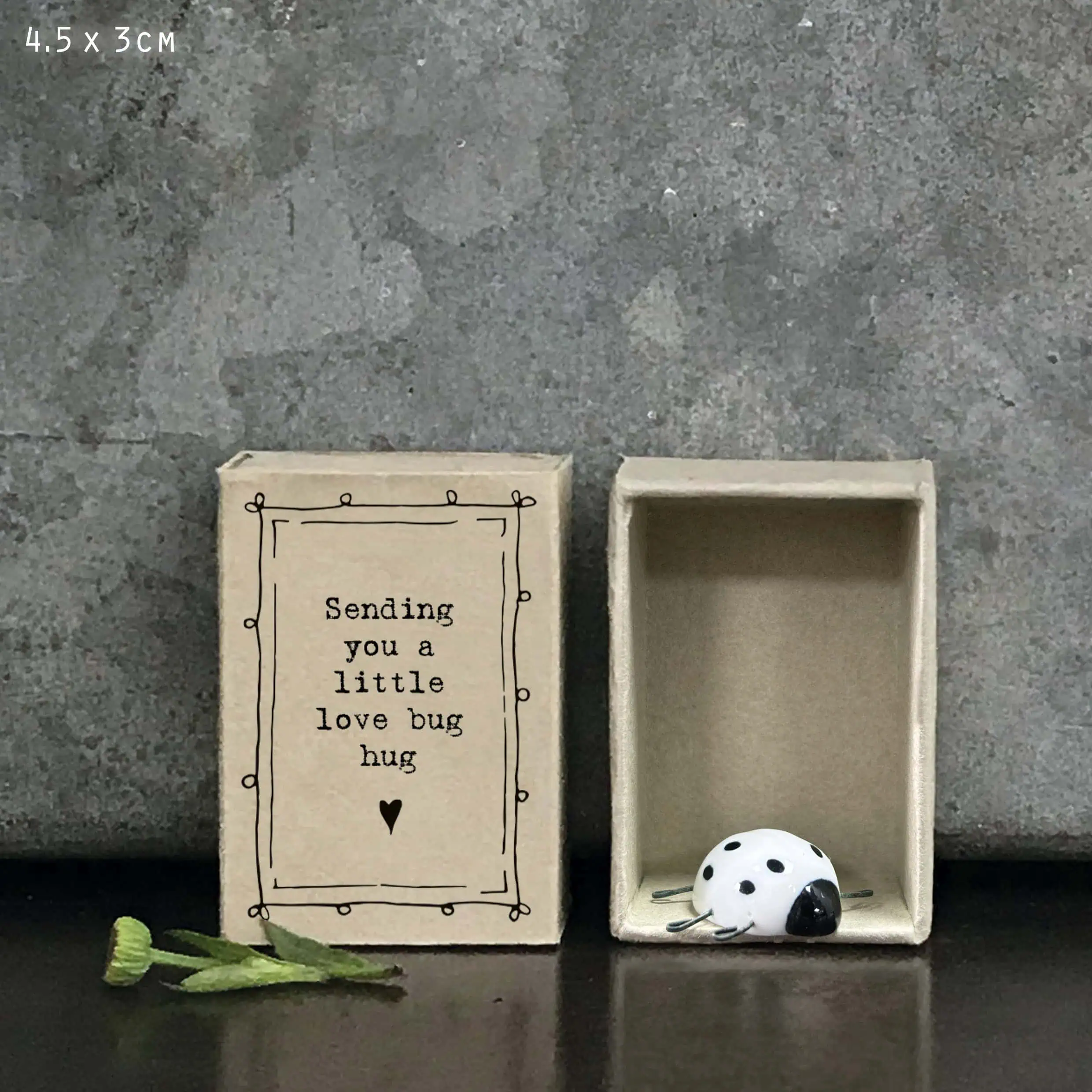 East Of India, Love Bug Hug Matchbox - Jaro Design Studio - 1 East Of India, Love Bug Hug Matchbox