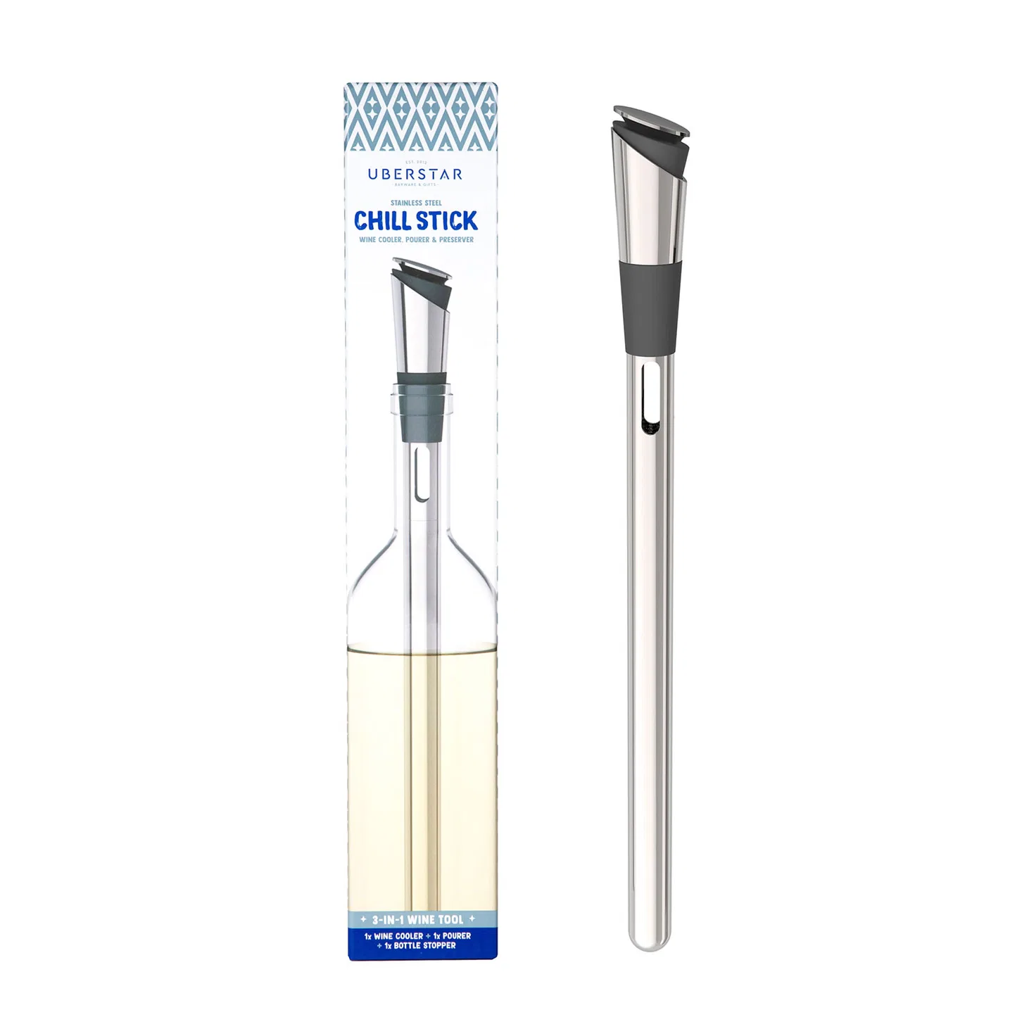 UBERSTAR Wine Chill Stick - Jaro Design Studio - 5 UBERSTAR Wine Chill Stick - Image 5