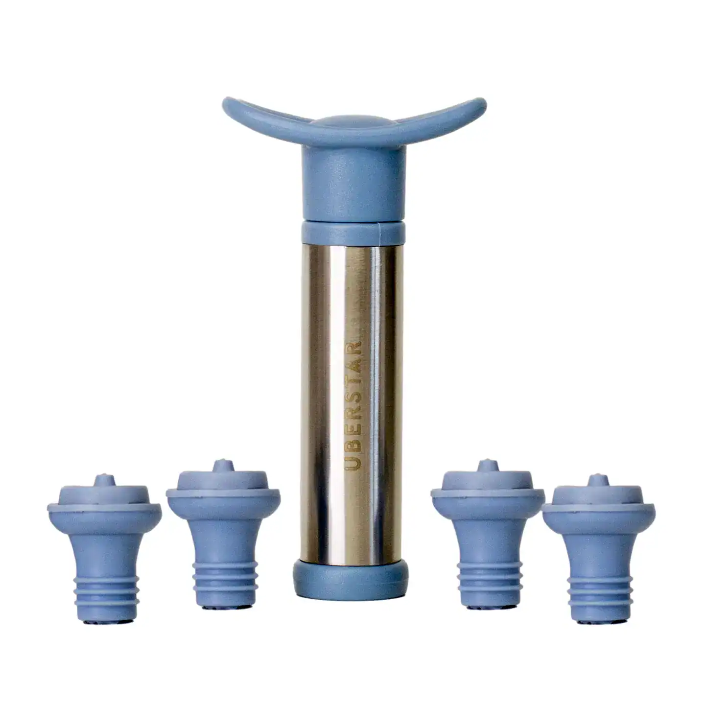 UBERSTAR Wine Saver - Vacuum Pump Preserver and Stopper Gift Set - Jaro Design Studio - 1 UBERSTAR Wine Saver - Vacuum Pump Preserver and Stopper Gift Set