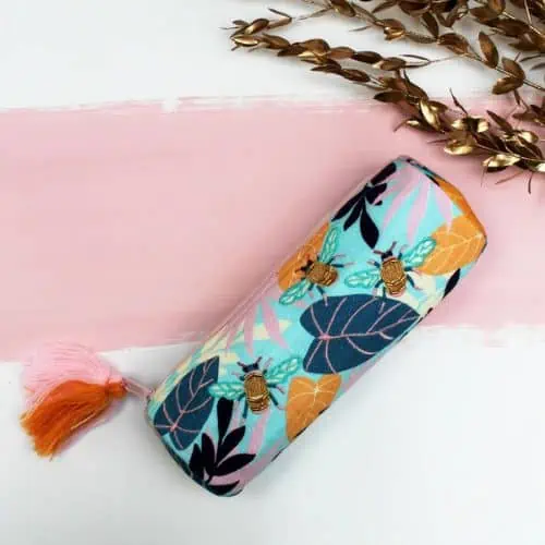 Luxe Bee Barrel Pouch By House Of Disaster - Jaro Design Studio - 2 Luxe Bee Barrel Pouch By House Of Disaster - Image 2