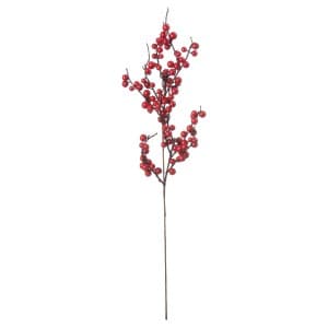 Artificial Festive Red Berries Pick Artificial