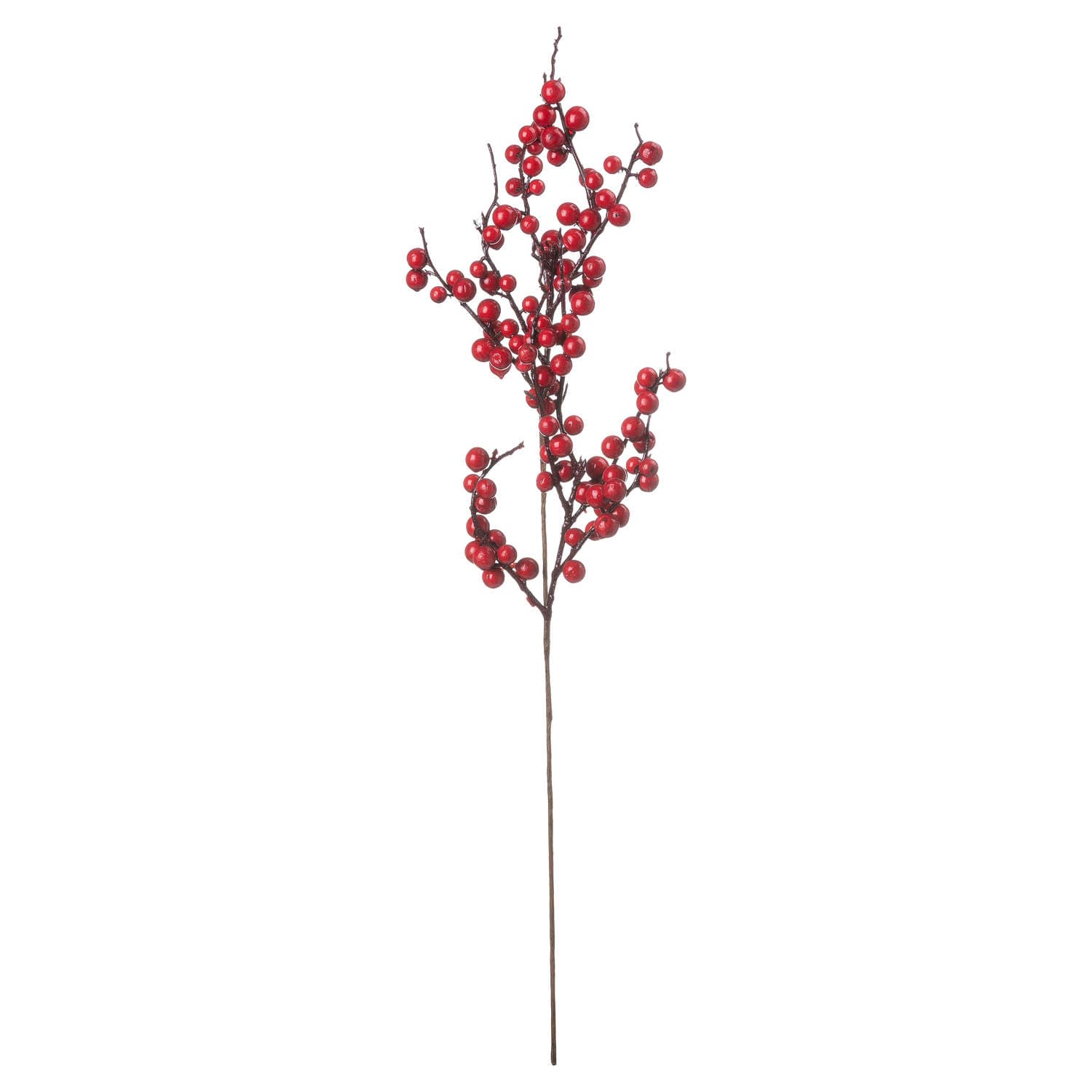 Artificial Festive Red Berries Pick Artificial
