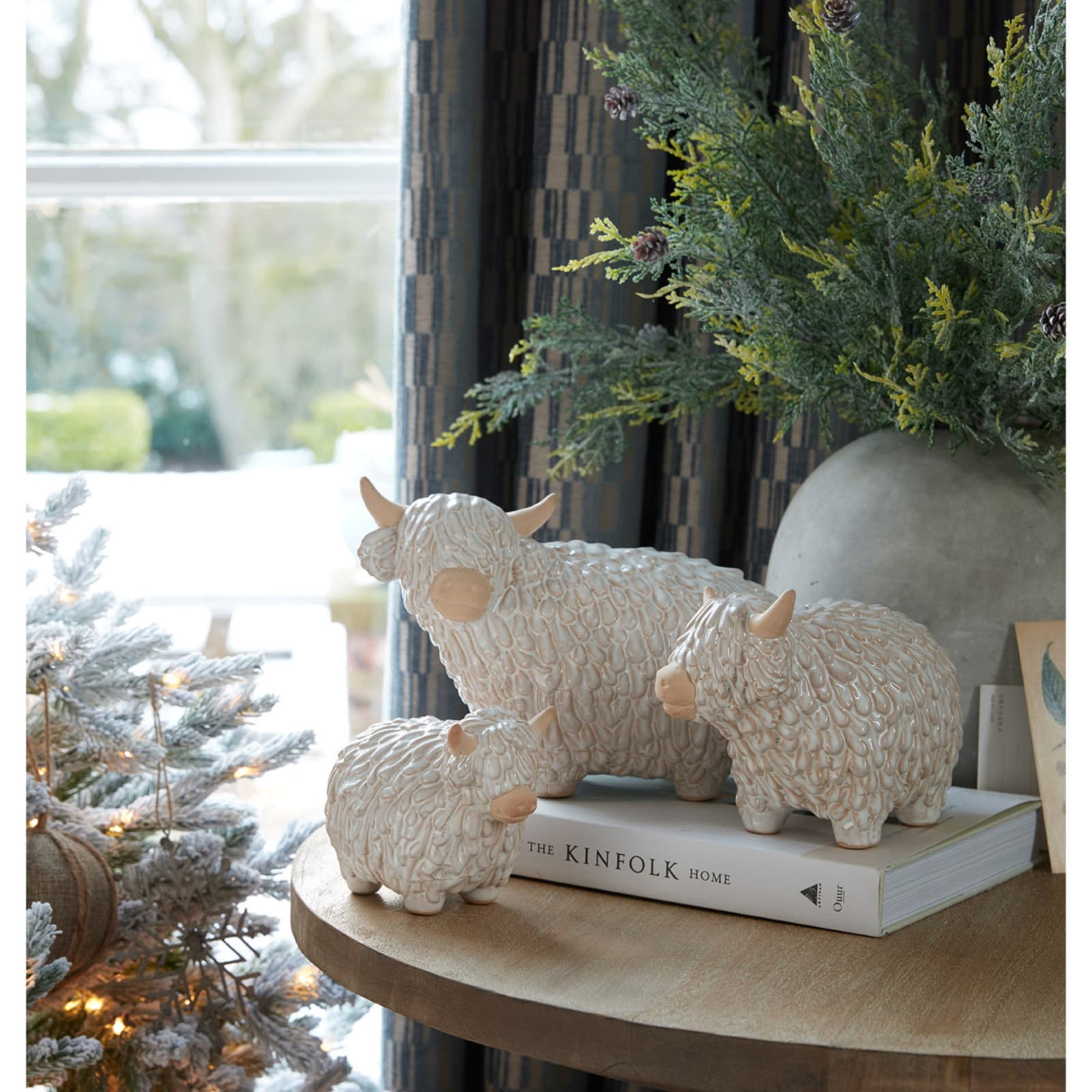 Alora Ceramic Highland Cow - Large - Image 3
