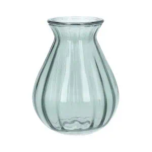 Gisela Graham Green Posy Glass Vase