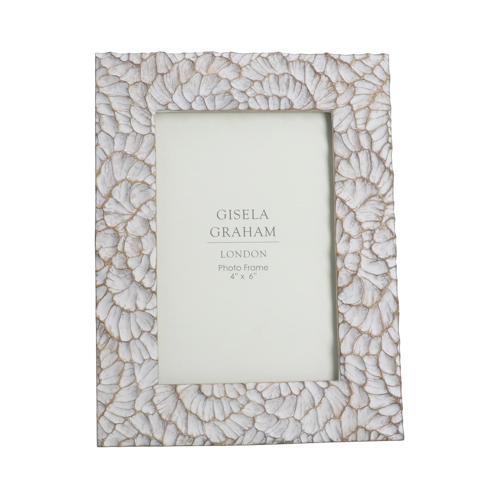 Gisela Graham Taupe Frill Picture Frame (4″x6″) - Jaro Design Studio - 1 Gisela Graham Taupe Frill Picture Frame (4″x6″)