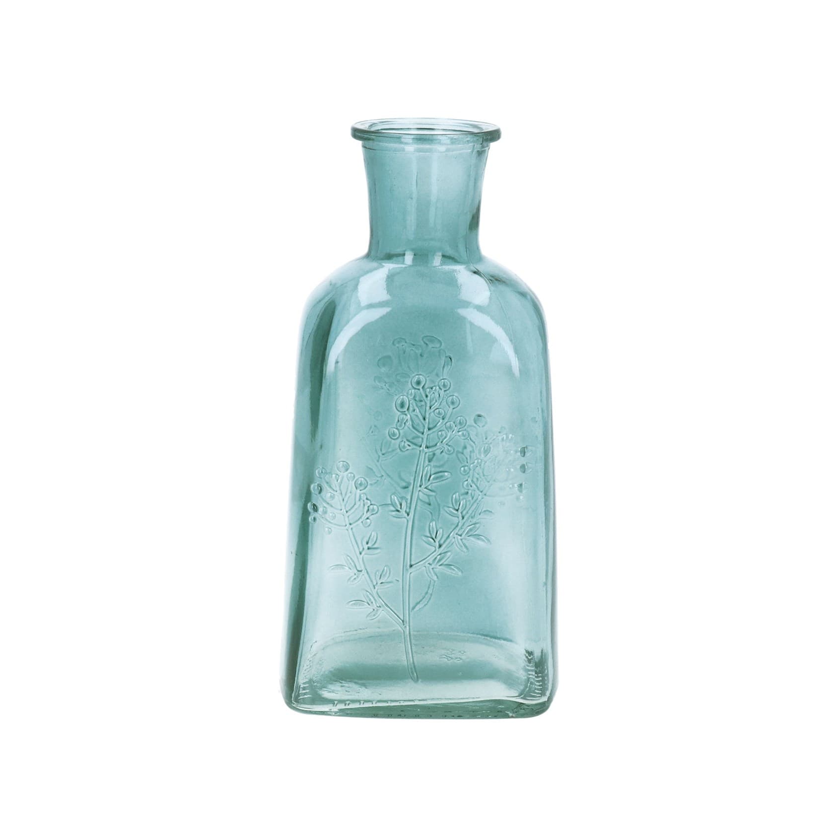 Gisela Graham Blue Wild Flower Bottle Vase - Jaro Design Studio - 1 Gisela Graham Blue Wild Flower Bottle Vase