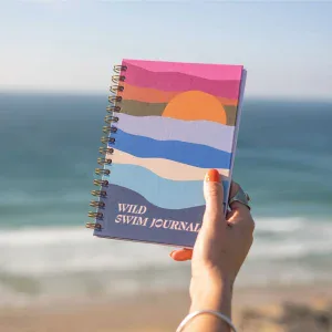 Wild Swim Seascape Journal Log Book, A5