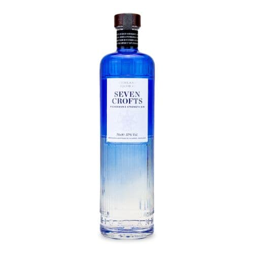 Seven Crofts Fisherman's Strength Gin, 70cl - Jaro Design Studio - 1 Seven Crofts Fisherman's Strength Gin, 70cl