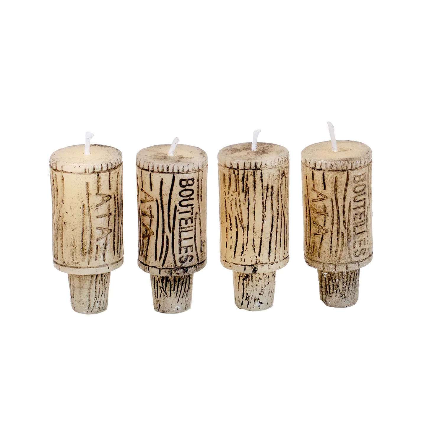 UBERSTAR Wine Cork Candles - Set of 4 - Jaro Design Studio - 2 UBERSTAR Wine Cork Candles - Set of 4 - Image 2