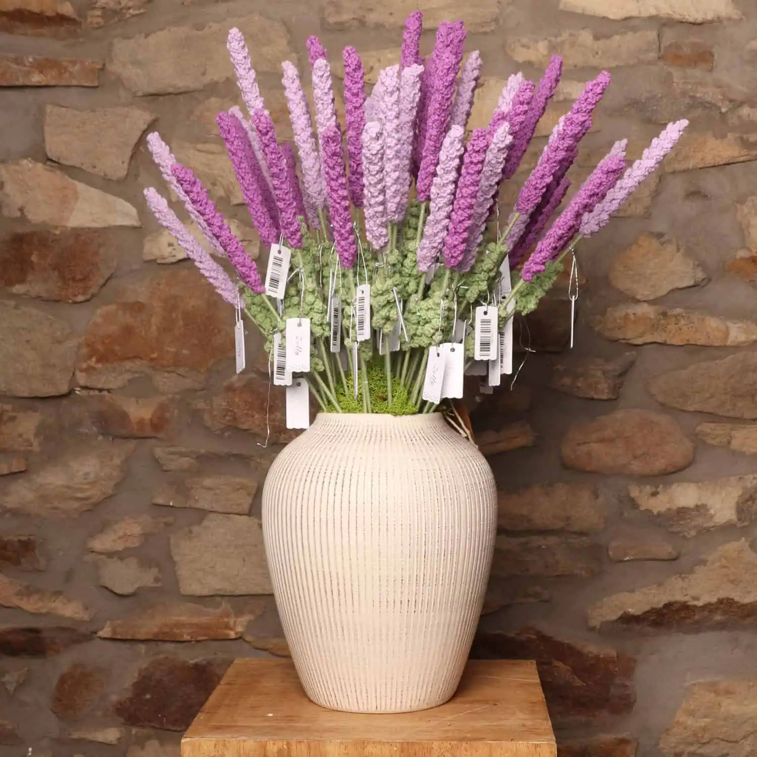 Zelly Crochet Lilac Lavender Stem