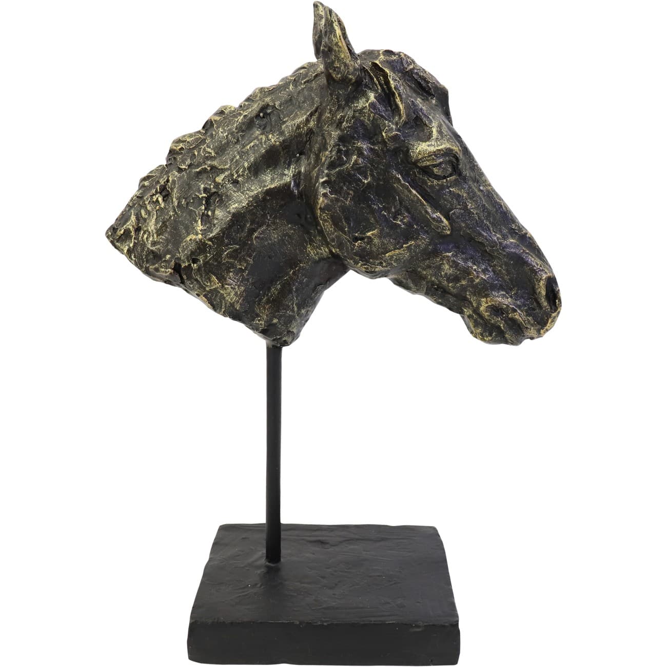 Bay Horse Head Sculpture - Image 2