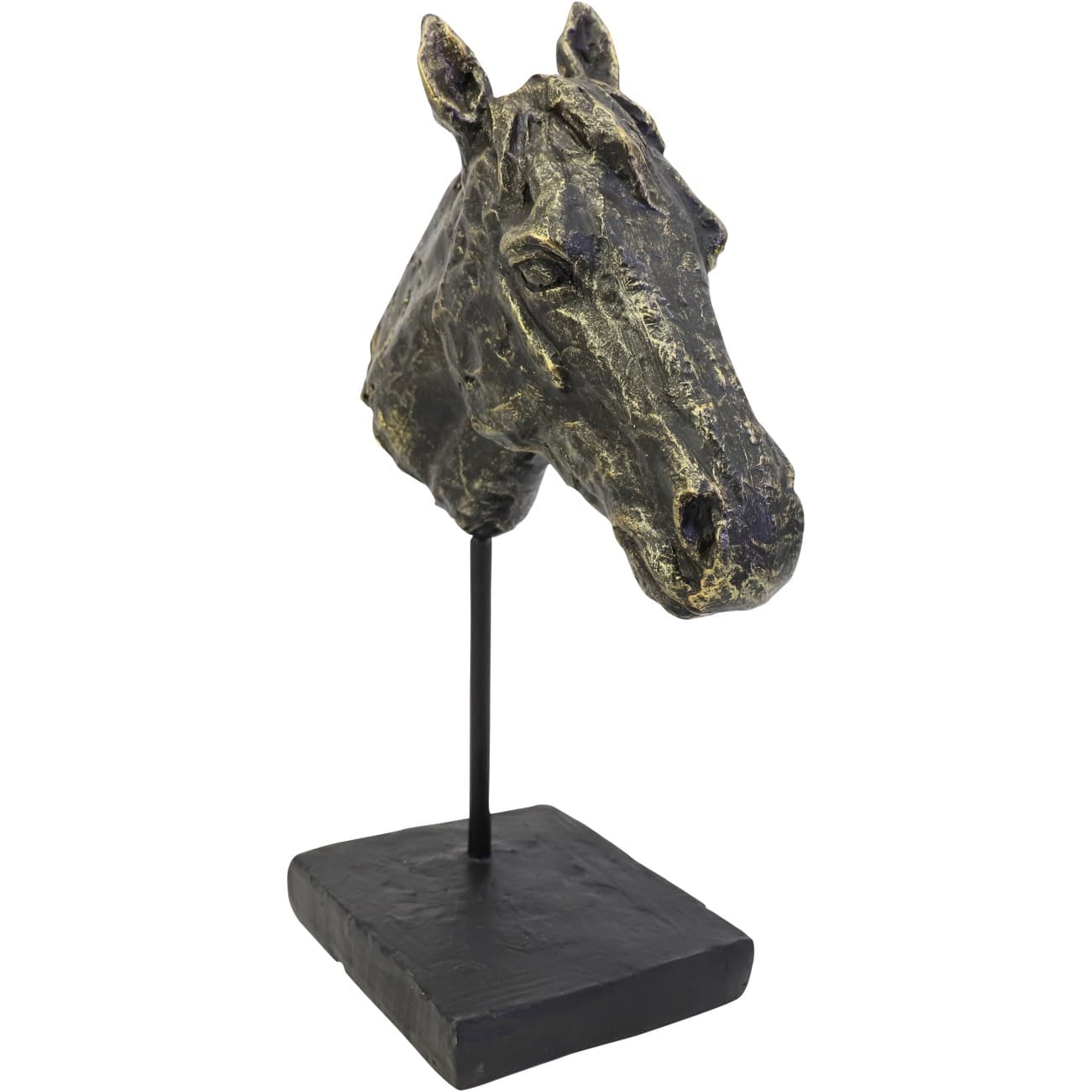 Bay Horse Head Sculpture - Image 3