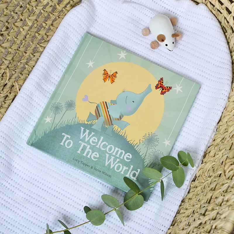 Welcome To the World | Newborn Gift Book | Baby Arrival Book