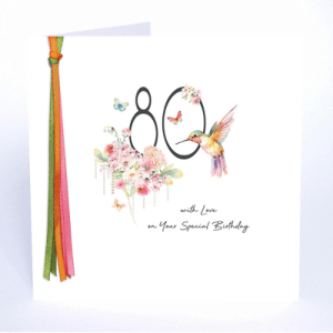 Five Dollar Shake Ribbons and Roses – 80 With Love On Your Special Day