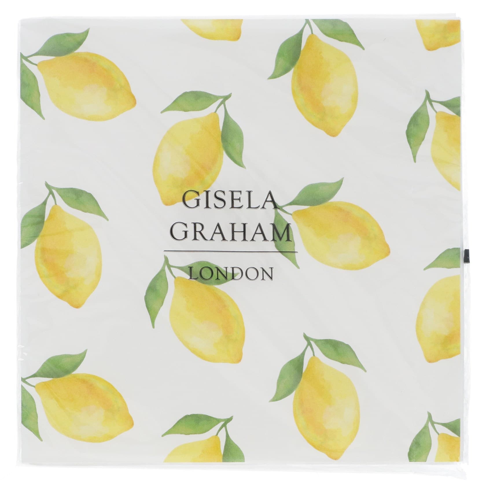 Gisela Graham –Lemons Paper Napkins, Pack of 20