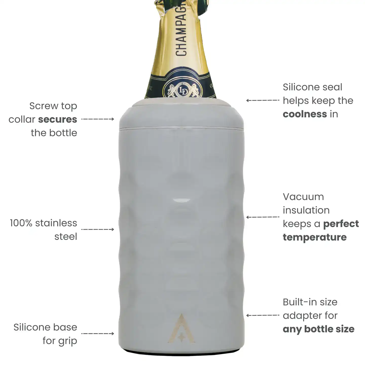 UBERSTAR Wine and Champagne Bottle Cooler - Jaro Design Studio - 5 UBERSTAR Wine and Champagne Bottle Cooler - Image 5