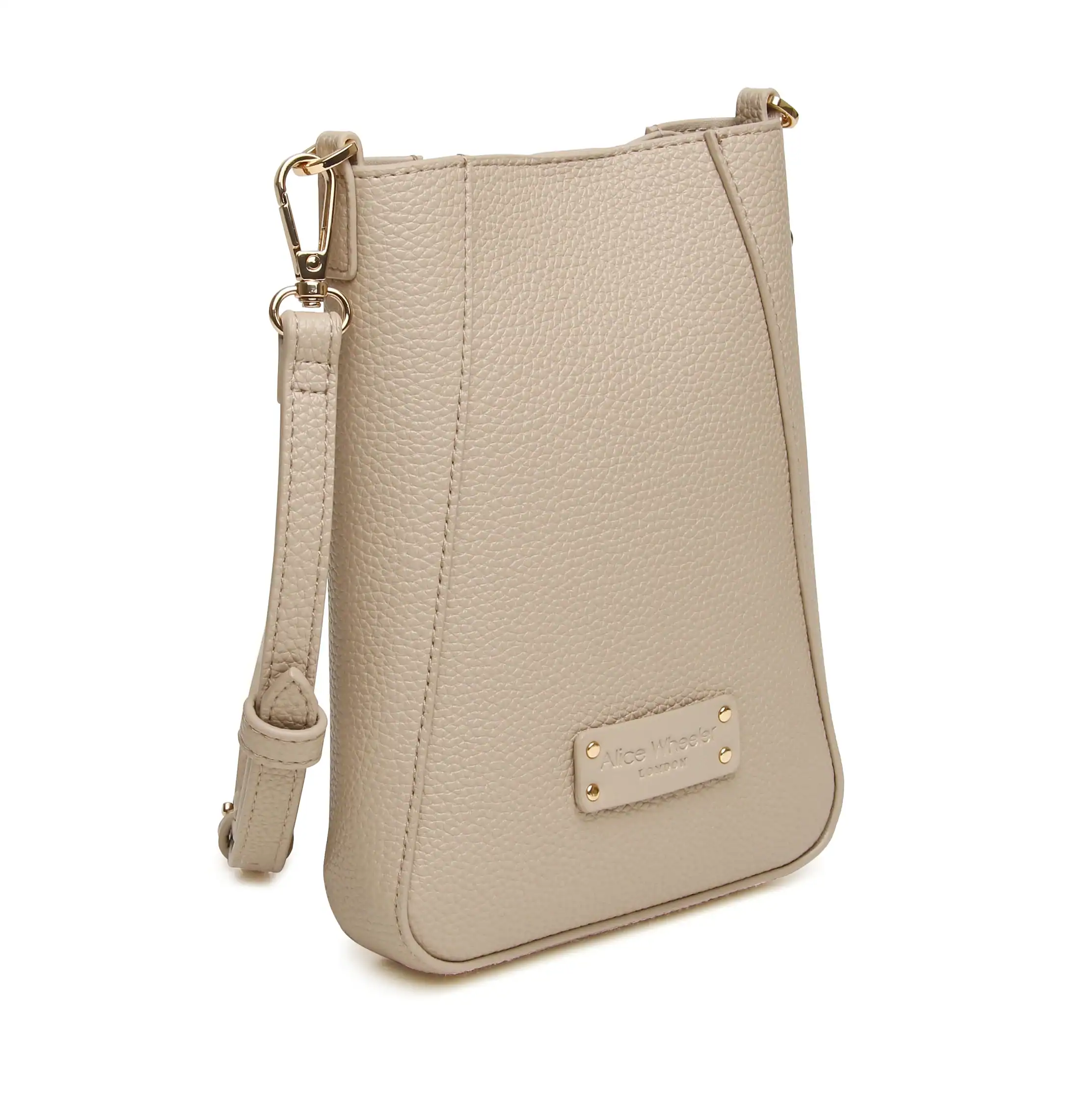 Alice Wheeler Kensington Phone Cross Body Bag – Stone - Image 2