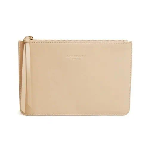 Alice Wheeler Clutch Pouch - Sand