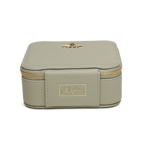 Alice Wheeler Pistachio Jewellery Box - Image 3
