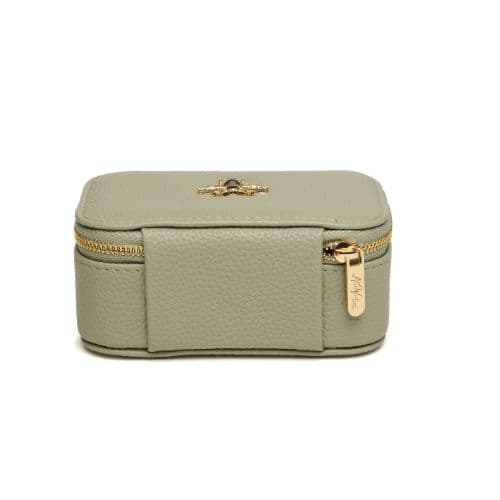 Alice Wheeler Pistachio Mini Jewellery Box - Image 4
