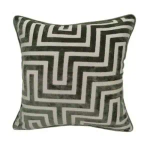 Malini Paul Moneypenny Amazing Sage Green Cushion, Large