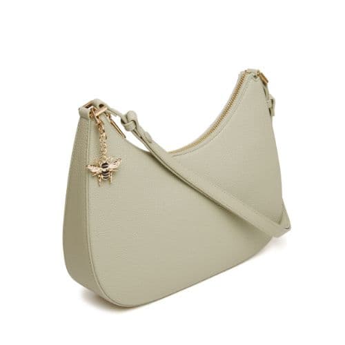 Alice Wheeler Pistachio Ascot Cross Body Bag - Image 3
