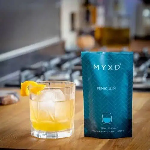 Penicillin - MYXD Scottish Cocktails - Jaro Design Studio - 1 Penicillin - MYXD Scottish Cocktails