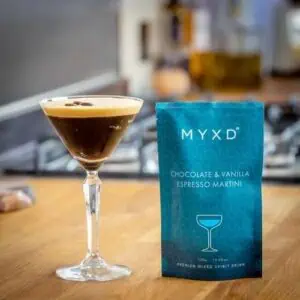 Chocolate & Vanilla Espresso Martini - MYXD Scottish Cocktails