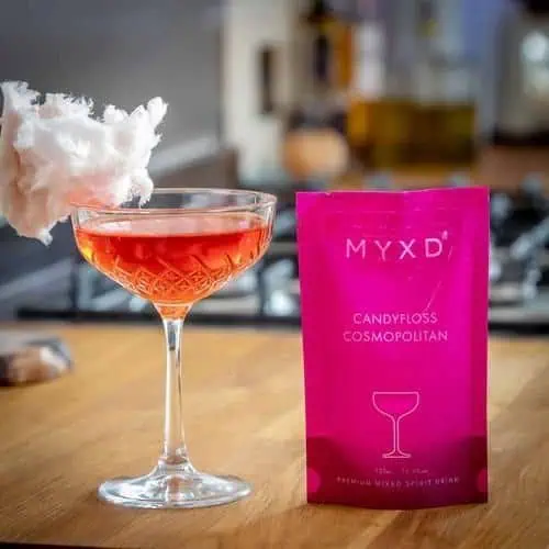 Candyfloss Cosmopolitan - MYXD Scottish Cocktails