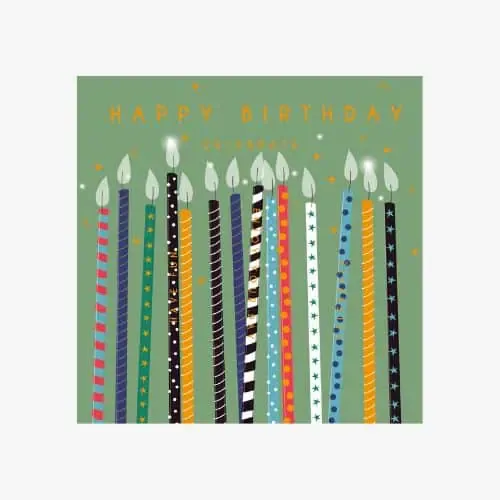 Bally Button Designs - Celebrate Birthday Candles