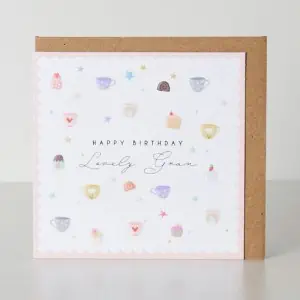 Belly Button Designs, Ditsy - Birthday Lovely Gran