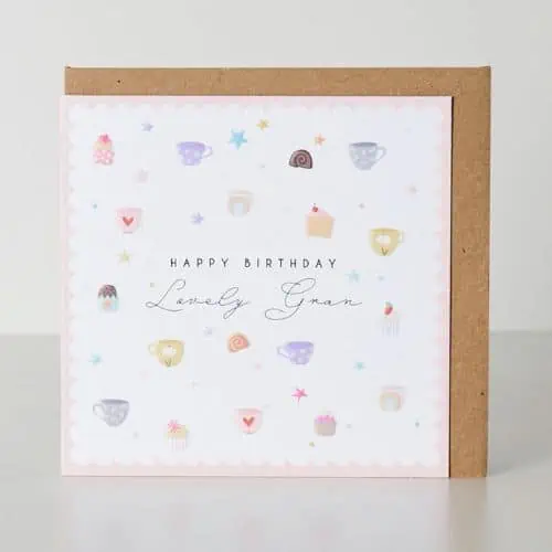Belly Button Designs, Ditsy - Birthday Lovely Gran - Jaro Design Studio - 1 Belly Button Designs, Ditsy - Birthday Lovely Gran