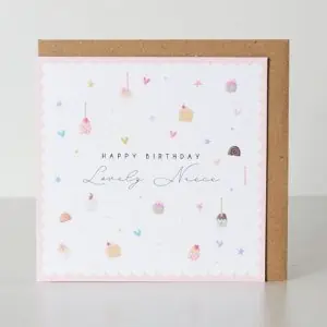Belly Button Designs, Ditsy - Birthday Lovely Niece