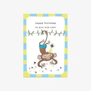 Belly Button Designs, Monkey Birthday To You Ooh Ohh!