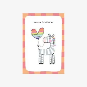 Belly Button Designs, Birthday Zebra