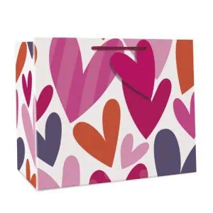 Belly Button Big Hearts Tote Bag