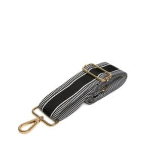 Alice Wheeler Black Stripe Bag Strap