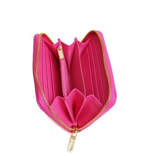 Alice Wheeler Bromley Purse – Hot Pink - Image 3