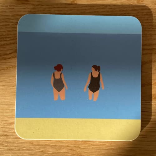 Chats In The Sea Coaster by Fiddy and Mabel