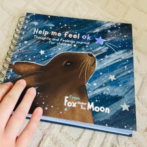Fox Under The Moon - Children's Journal For Feelings and Emotions