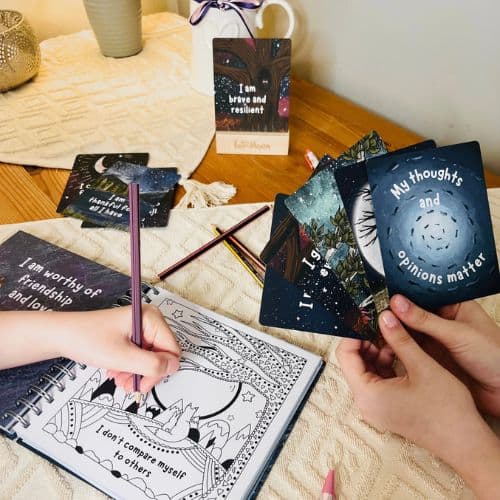 Fox Under The Moon - Children's Journal For Feelings and Emotions - Jaro Design Studio - 5 Fox Under The Moon - Children's Journal For Feelings and Emotions - Image 5