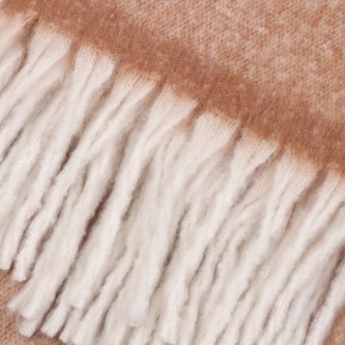 Cozy Woven Tasselled Throw Rust - Image 4