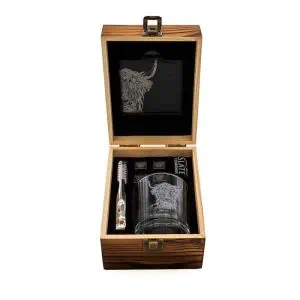 Selbrae House Drinks Set - Highland Cow