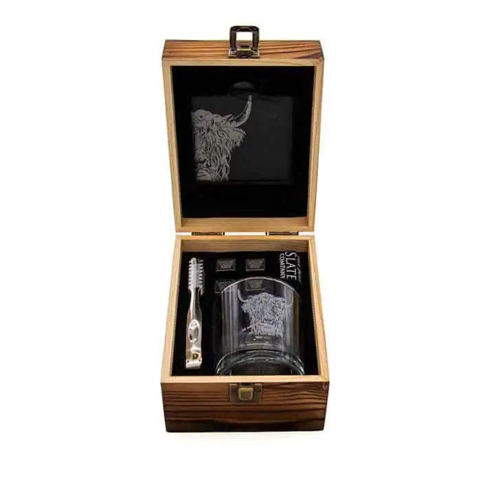 Selbrae House Drinks Set - Highland Cow