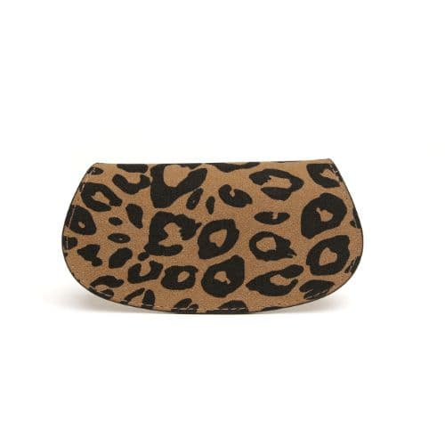 Alice Wheeler Glasses Case – Leopard Print Dark