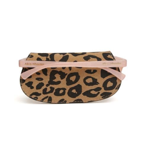 Alice Wheeler Glasses Case – Leopard Print Dark - Image 3