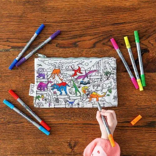 Eatsleepdoodle - Dinosaur Pencil Case - Image 2