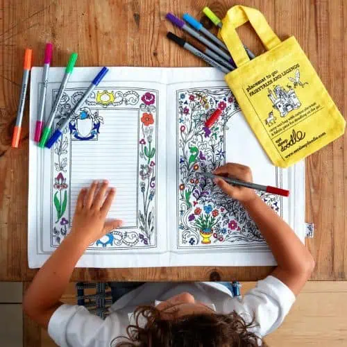 Eatsleepdoodle - Fairytales and Legends Placemat - Image 2