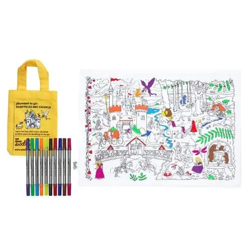 Eatsleepdoodle - Fairytales and Legends Placemat - Image 3
