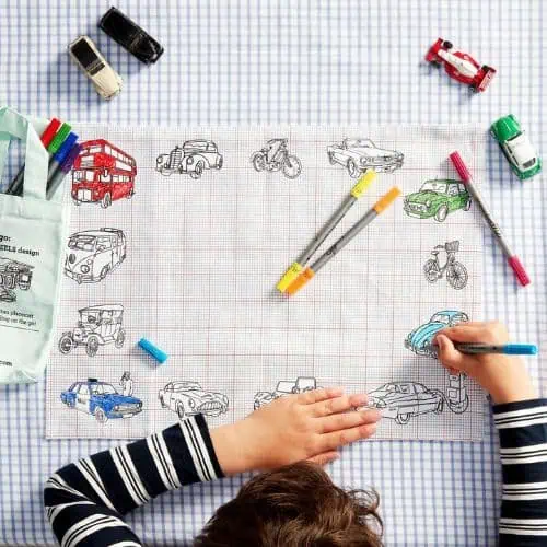 Eatsleepdoodle - Space Explorer Placemat - Jaro Design Studio - 3 Eatsleepdoodle - Space Explorer Placemat - Image 3
